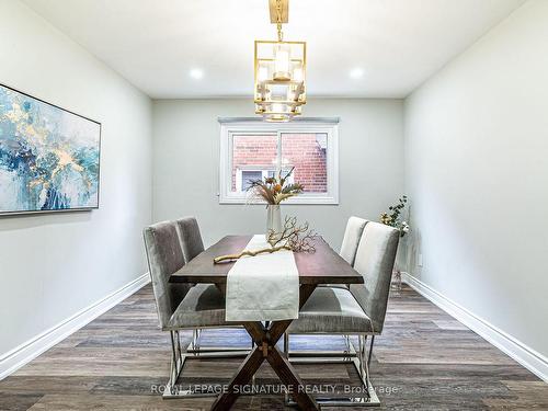 15 Corkett Dr, Brampton, ON - Indoor Photo Showing Dining Room