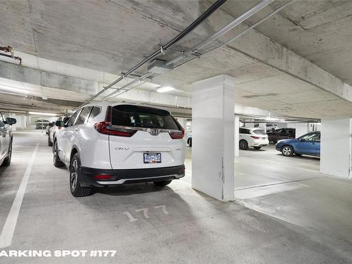 401-741 Travino Lane, Saanich, BC - Indoor Photo Showing Garage