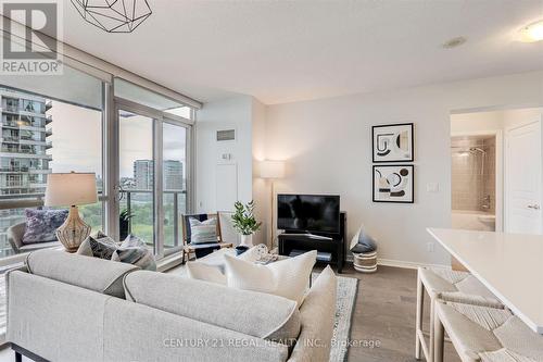 2203 - 2230 Lakeshore Boulevard W, Toronto, ON - Indoor Photo Showing Living Room