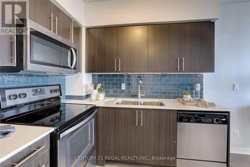 2203 - 2230 Lakeshore Boulevard W, Toronto, ON - Indoor Photo Showing Kitchen With Stainless Steel Kitchen