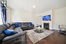 4 Landview Road, Brampton, ON  - Indoor Photo Showing Living Room With Fireplace 