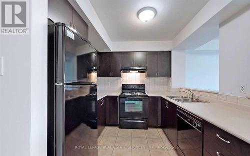 108 - 5100 Winston Churchill Boulevard, Mississauga, ON - Indoor Photo Showing Kitchen With Double Sink