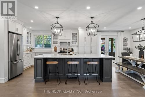 8 Whitt Crescent, Kawartha Lakes (Bethany), ON - Indoor Photo Showing Kitchen With Stainless Steel Kitchen With Upgraded Kitchen