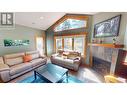 7309 Copperhorn Drive Drive, Radium Hot Springs, BC  - Indoor Photo Showing Living Room With Fireplace 