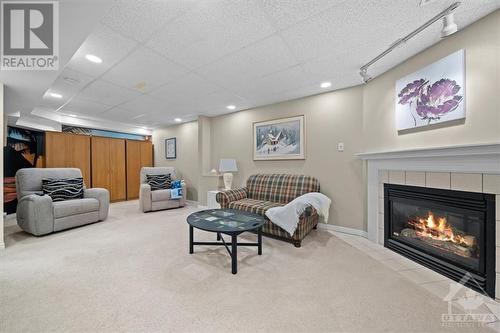 32 Whalings Circle, Stittsville, ON - Indoor With Fireplace