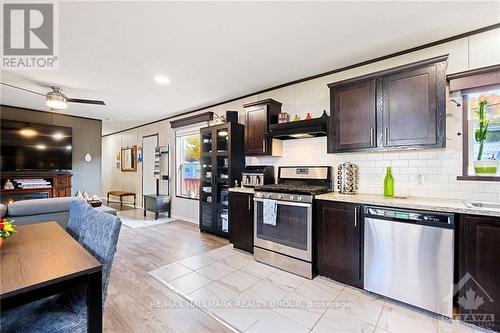 100 - 3535 St Joseph Boulevard, Ottawa, ON - Indoor Photo Showing Kitchen With Stainless Steel Kitchen