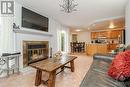 42 Weybridge Drive, Ottawa, ON  - Indoor Photo Showing Living Room With Fireplace 