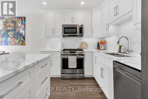 27 Muma Street, Blandford-Blenheim, ON - Indoor Photo Showing Kitchen With Double Sink With Upgraded Kitchen