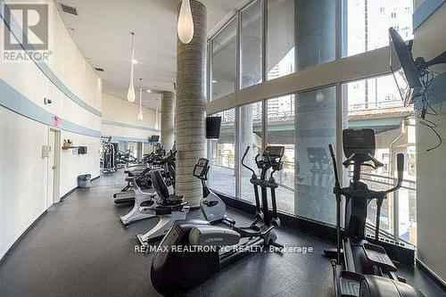 2503 - 38 Dan Leckie Way, Toronto, ON - Indoor Photo Showing Gym Room