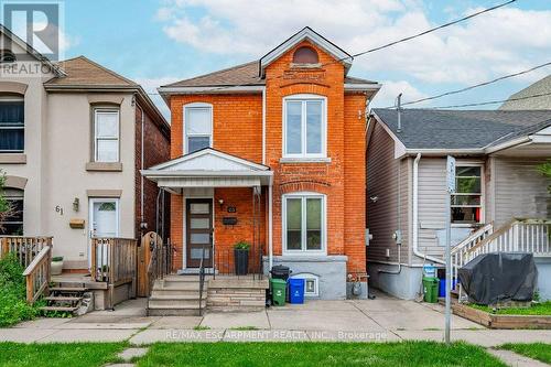 63 Beechwood Avenue, Hamilton, ON - Outdoor With Deck Patio Veranda With Facade