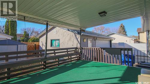 47 Minot Drive, Regina, SK - Outdoor With Deck Patio Veranda With Exterior