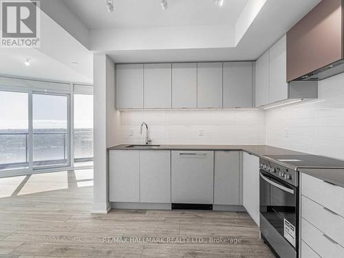 1809 - 30 Gibbs Road, Toronto, ON - Indoor Photo Showing Kitchen With Upgraded Kitchen