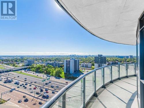 1809 - 30 Gibbs Road, Toronto, ON - Outdoor With Balcony With View With Exterior