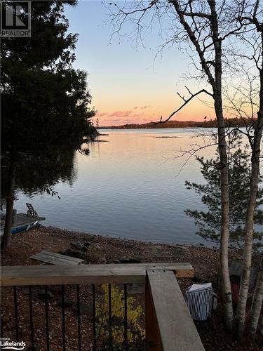 6PM looking east.26OCT24 - Beside 94 Pine Point Trail, Trent Lakes, ON - Outdoor With Body Of Water With View