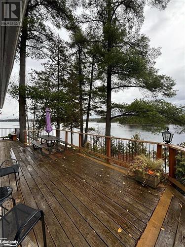 Beside 94 Pine Point Trail, Trent Lakes, ON - Outdoor With Body Of Water With Deck Patio Veranda