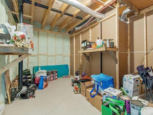 Bathroom - 14 Rue Charles-Rodrigue, Gore, QC - Indoor Photo Showing Basement