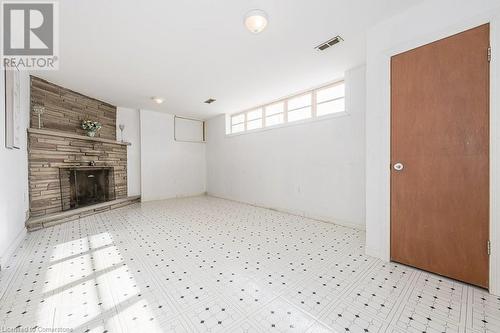 66 Summit Avenue, Kitchener, ON - Indoor Photo Showing Other Room With Fireplace