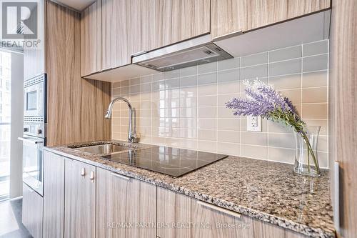 427 - 955 Bay Street, Toronto, ON - Indoor Photo Showing Kitchen With Double Sink With Upgraded Kitchen