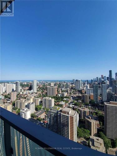 4105 - 50 Charles Street E, Toronto, ON - Outdoor With Balcony With View