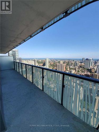 4105 - 50 Charles Street E, Toronto, ON - Outdoor With Balcony With View With Exterior