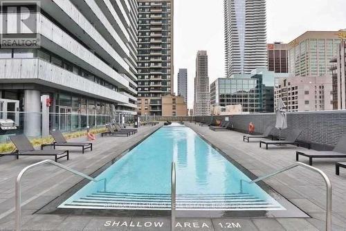 4105 - 50 Charles Street E, Toronto, ON - Outdoor With In Ground Pool