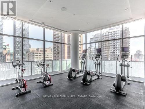 4105 - 50 Charles Street E, Toronto, ON - Indoor Photo Showing Gym Room