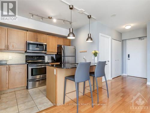 1001 - 445 Laurier Avenue W, Ottawa, ON - Indoor Photo Showing Kitchen