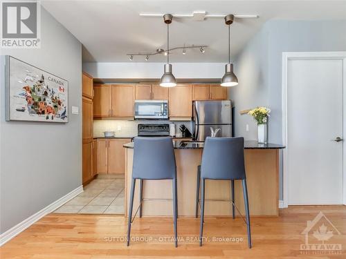 1001 - 445 Laurier Avenue W, Ottawa, ON - Indoor Photo Showing Kitchen