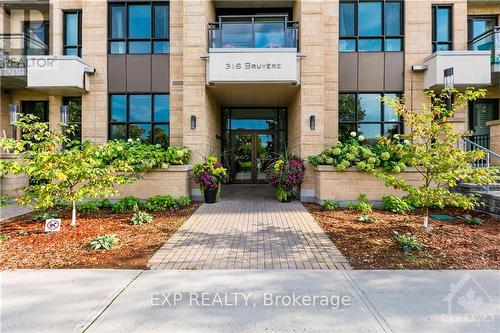 317 - 316 Bruyere Street, Ottawa, ON - Outdoor With Facade