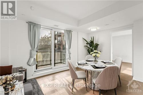 317 - 316 Bruyere Street, Ottawa, ON - Indoor Photo Showing Dining Room