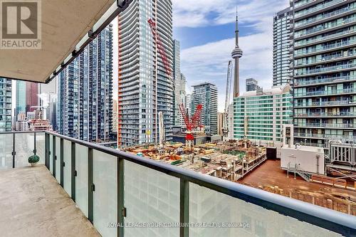 1506 - 101 Peter Street, Toronto, ON - Outdoor With Balcony With Facade