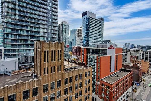 1506 - 101 Peter Street, Toronto, ON - Outdoor With Balcony With Facade