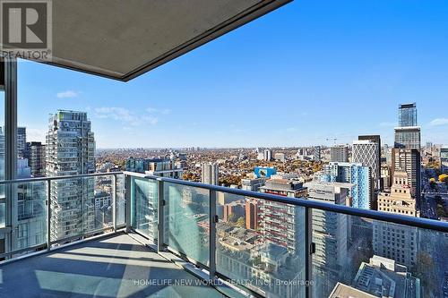 3805 - 180 University Avenue, Toronto, ON - Outdoor With Balcony With View With Exterior