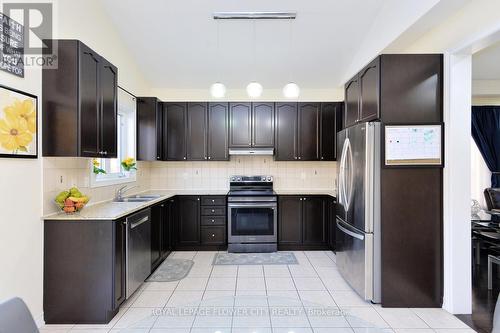 13 Templar Street, Brampton, ON - Indoor Photo Showing Kitchen With Double Sink