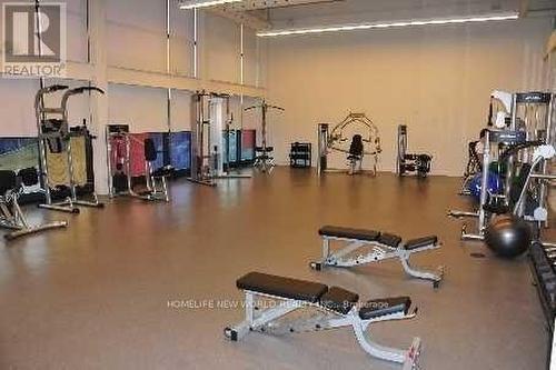 1906 - 29 Singer Court, Toronto, ON - Indoor Photo Showing Gym Room