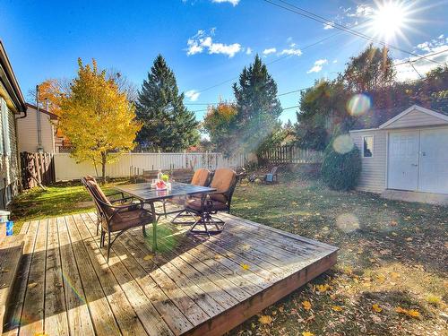 Garden - 980 Rue Dionne, Laval (Fabreville), QC - Outdoor With Deck Patio Veranda