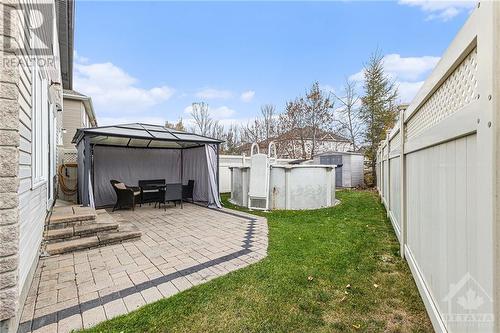 Above ground SALT WATER POOL! Storage shed is also included! - 4220 Kelly Farm Drive, Ottawa, ON - Outdoor