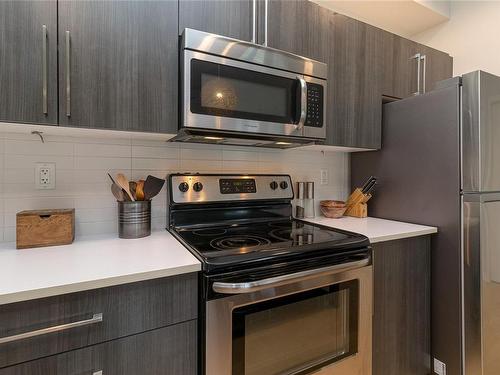 106-4050 Douglas St, Saanich, BC - Indoor Photo Showing Kitchen