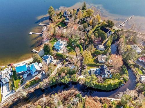 Aerial photo - 71 413E Avenue, Saint-Hippolyte, QC - Outdoor With Body Of Water With View