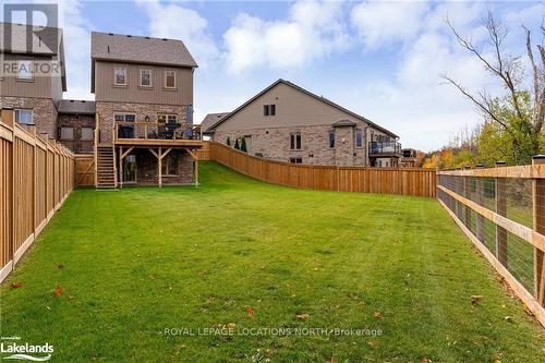 24 Foley Crescent, Collingwood, ON - Outdoor With Deck Patio Veranda With Backyard