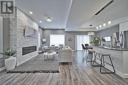 291 Morgan Street, Cobourg, ON - Indoor Photo Showing Living Room With Fireplace