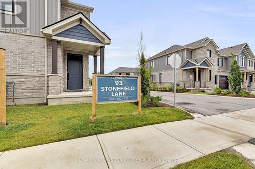 123 - 93 Stonefield Lane, Middlesex Centre (Ilderton), ON - Outdoor With Facade