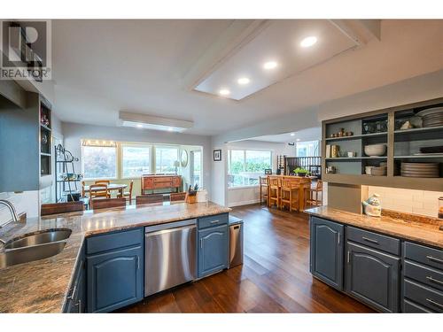 6521 Bellevue Drive, Oliver, BC - Indoor Photo Showing Kitchen With Double Sink