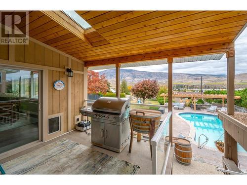 6521 Bellevue Drive, Oliver, BC - Outdoor With In Ground Pool With Deck Patio Veranda With Exterior