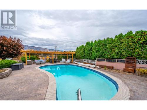 6521 Bellevue Drive, Oliver, BC - Outdoor With In Ground Pool With Backyard