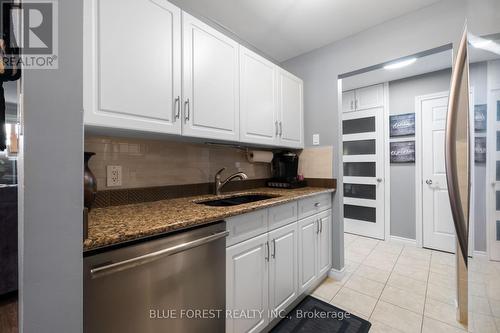 120 - 725 Deveron Crescent, London, ON - Indoor Photo Showing Kitchen With Double Sink