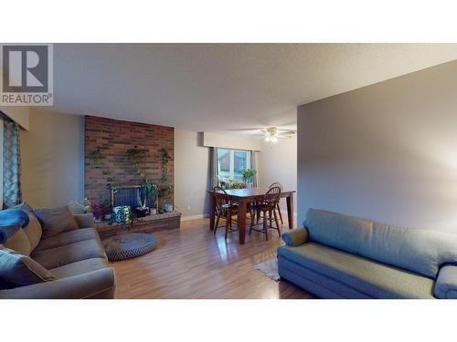 751 Fording Drive, Elkford, BC - Indoor Photo Showing Living Room With Fireplace