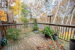 Main floor rear deck. - 