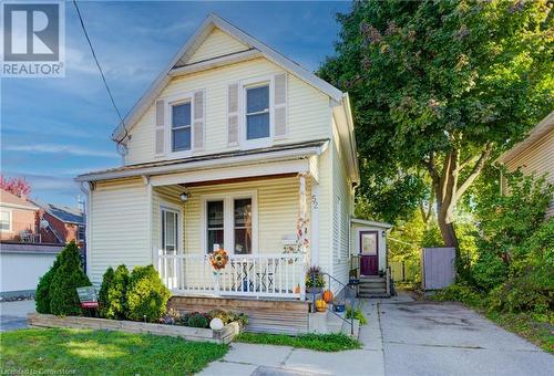 52 Henry Street, Kitchener, ON - Outdoor With Deck Patio Veranda With Facade