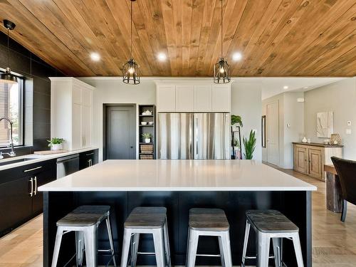 Kitchen - 110 Rue Guillaume, Magog, QC - Indoor Photo Showing Kitchen With Upgraded Kitchen